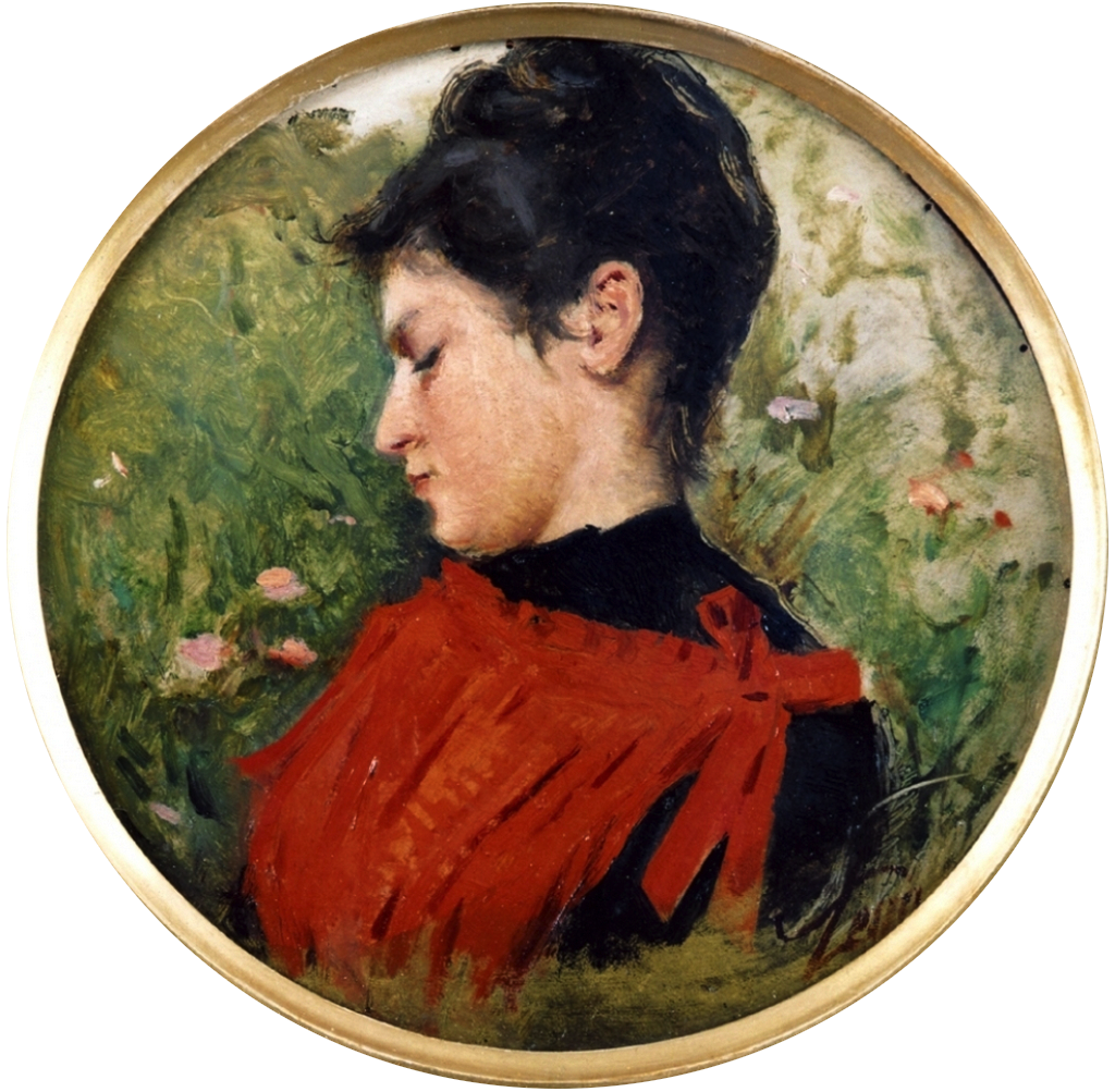 The red apron (1886) – Silvestro Lega Tablo