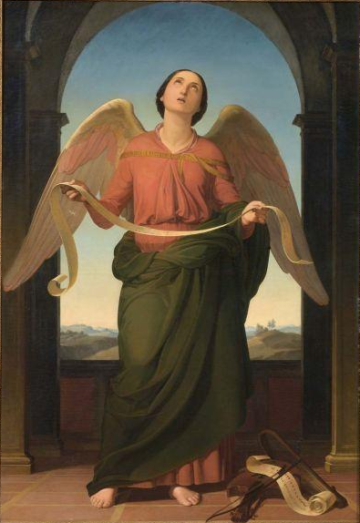 The sacred music (1859) - Silvestro Lega Tablo