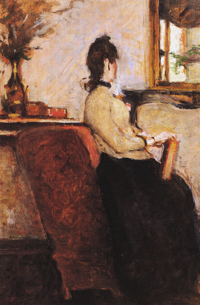 Waiting (1894) - Silvestro Lega Tablo