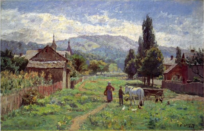 Cumberland Mountains (1899) – T. C. Steele Tablo