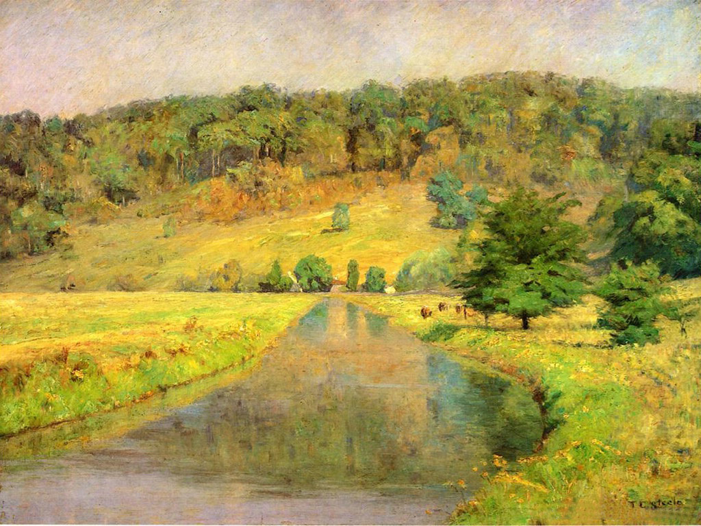 Gordon Hill (1897) - T. C. Steele Tablo