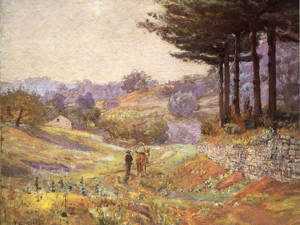 Hills of Vernon (1894) – T. C. Steele Tablo