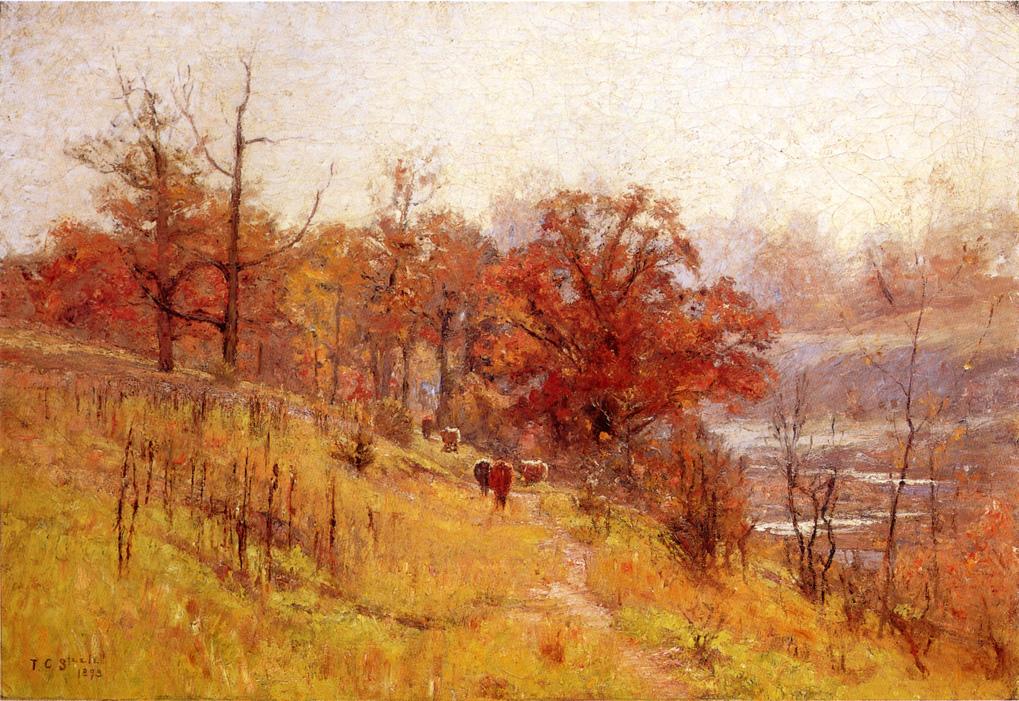 November's Harmony (1893) - T. C. Steele Tablo