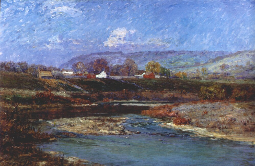 November Morning (1904) - T. C. Steele Tablo