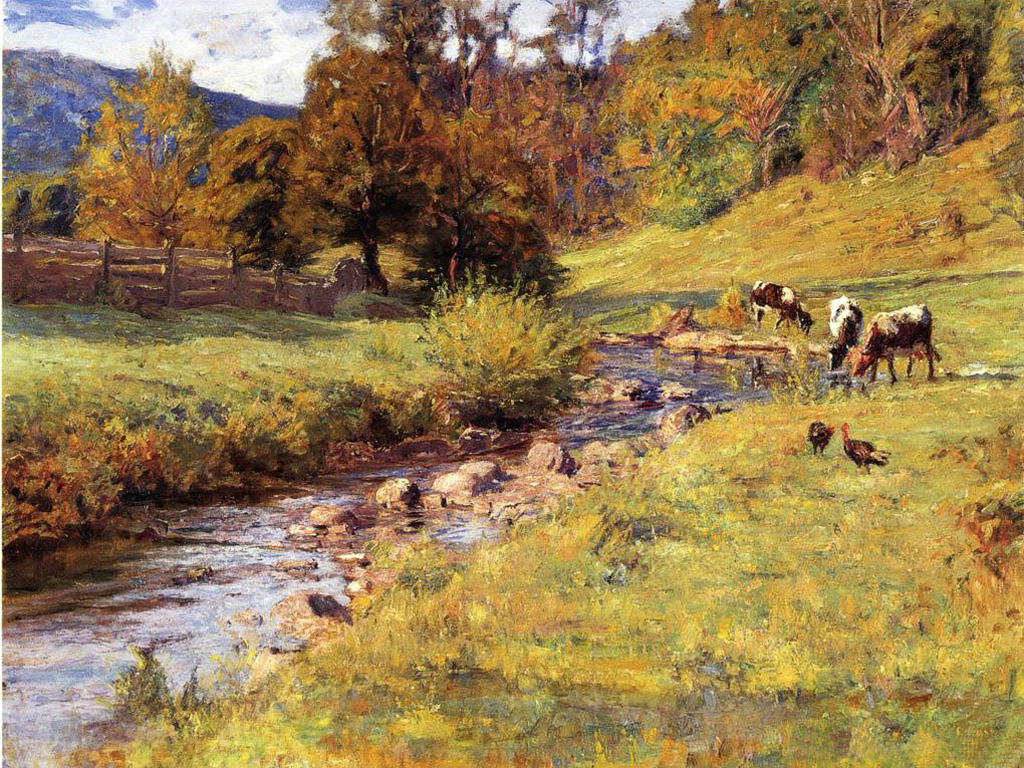 Tennessee Scene (1899) – T. C. Steele Tablo
