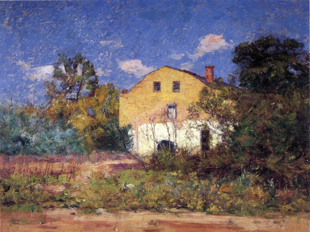 The Grist Mill (1901) - T. C. Steele Tablo