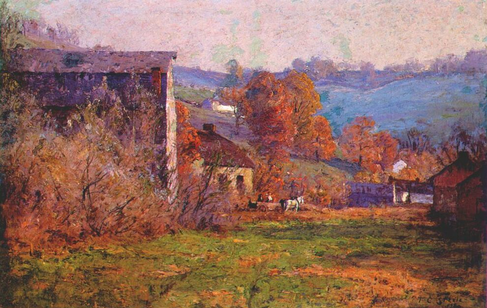 The Old Mills (1903) - T. C. Steele Tablo