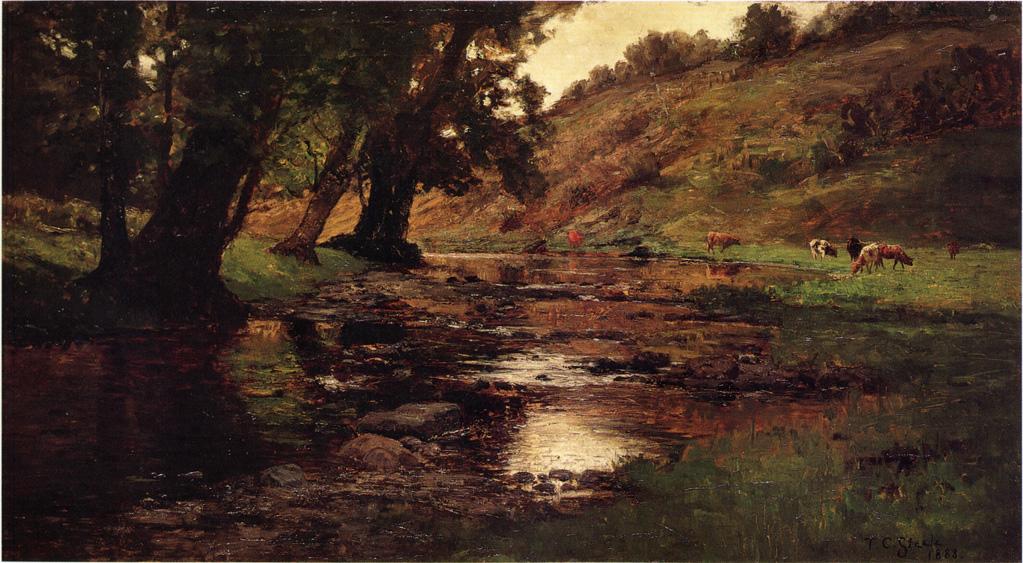 The Shades (1888) - T. C. Steele Tablo