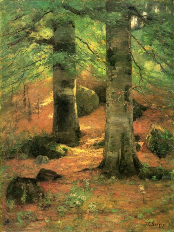 Vernon Beeches (1892) – T. C. Steele Tablo