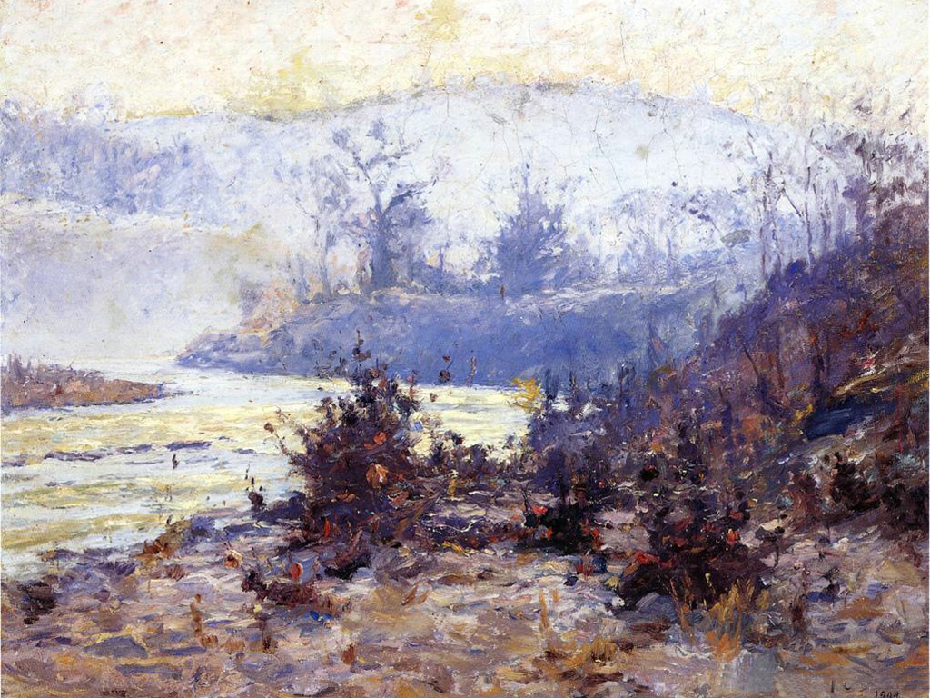 Whitewater River - T. C. Steele Tablo
