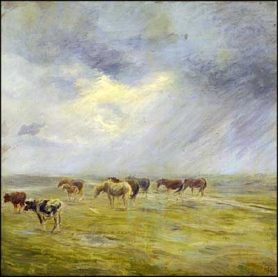 A Shower (1890) – Theodor Philipsen Tablo