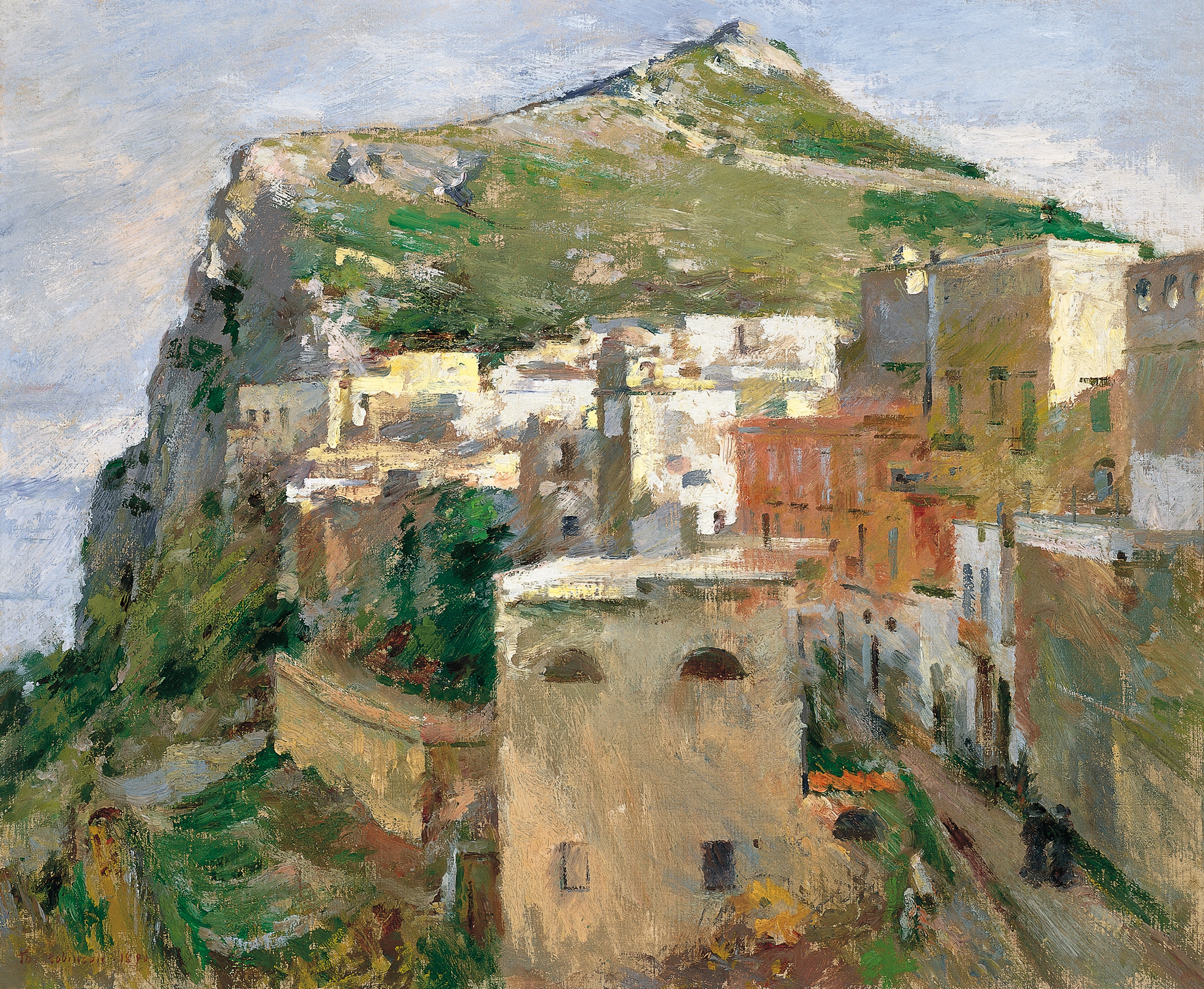 Capri (1890) - Theodore Robinson Tablo