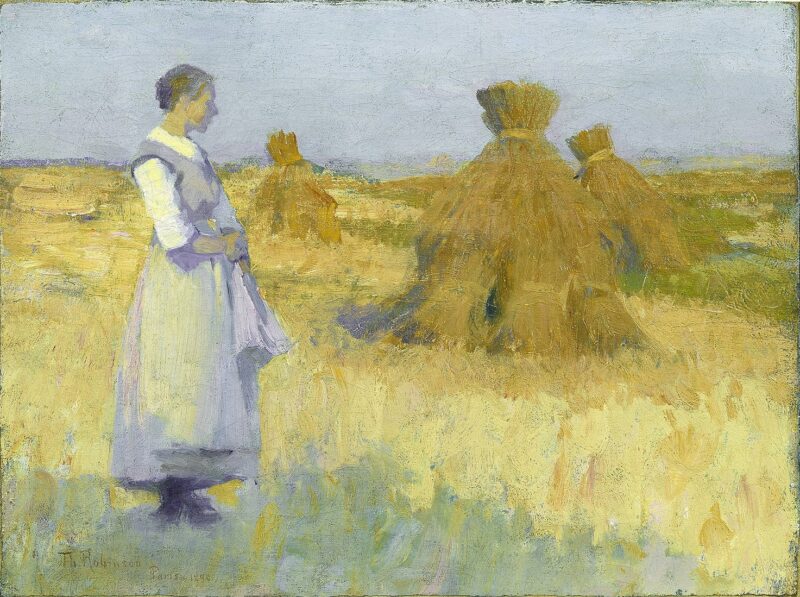 Etude (1890) - Theodore Robinson Tablo