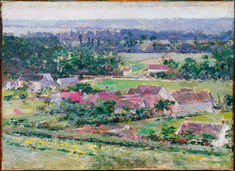 Giverny (1889) - Theodore Robinson Tablo