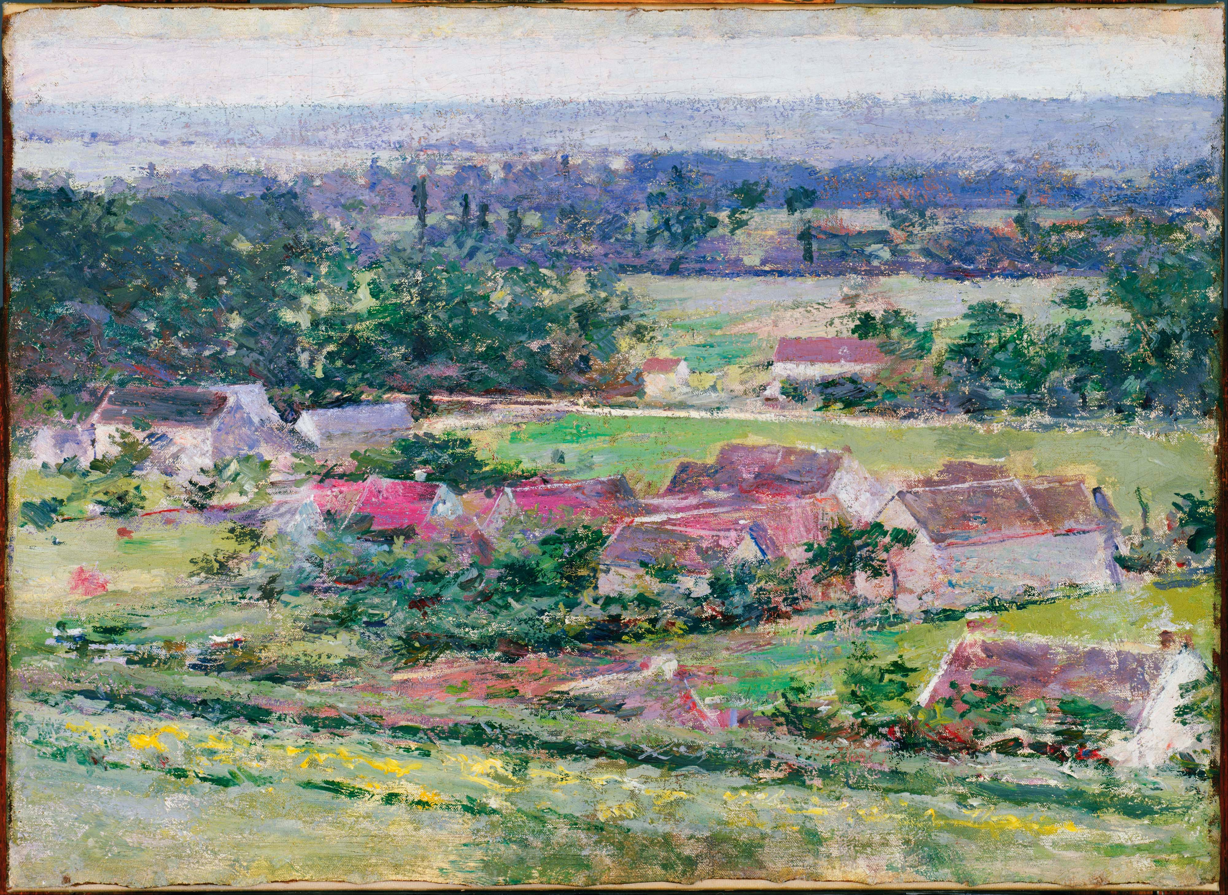 Giverny (1889) - Theodore Robinson Tablo