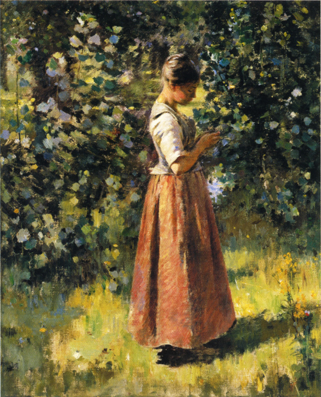 In the Grove (1888) – Theodore Robinson Tablo