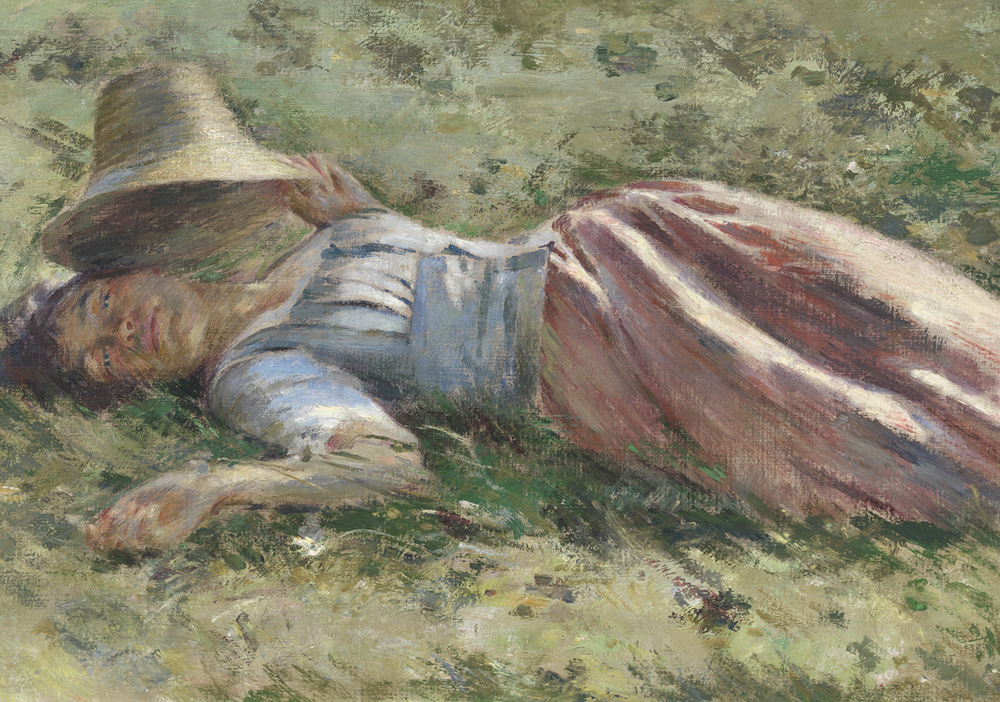 In the Sun (1891) - Theodore Robinson Tablo