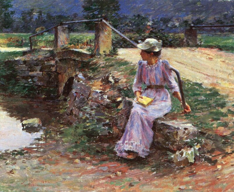 La débácle (1892) - Theodore Robinson Tablo