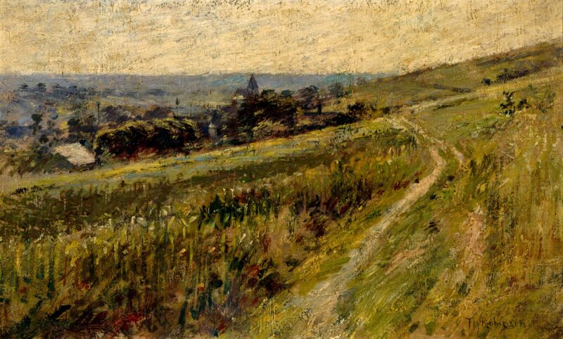 Landscape (1889) - Theodore Robinson Tablo