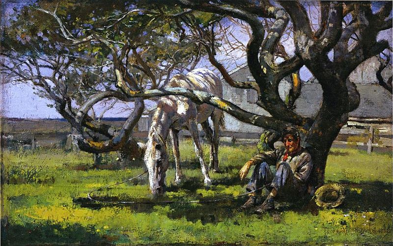 Nantucket (1882) - Theodore Robinson Tablo