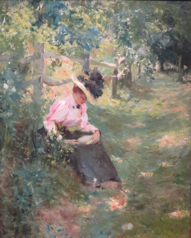 The Lane (1895) - Theodore Robinson Tablo