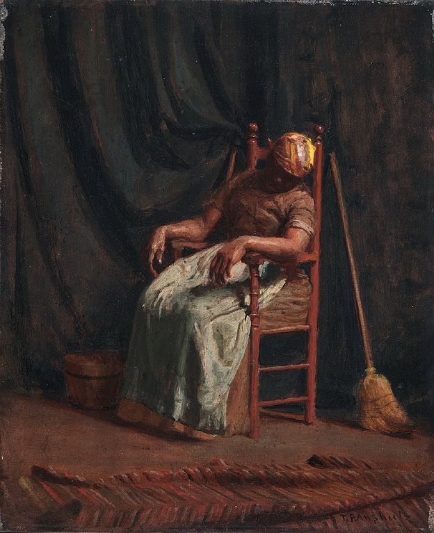 Aunt Hannah (1886) – Thomas Pollock Anshutz Tablo