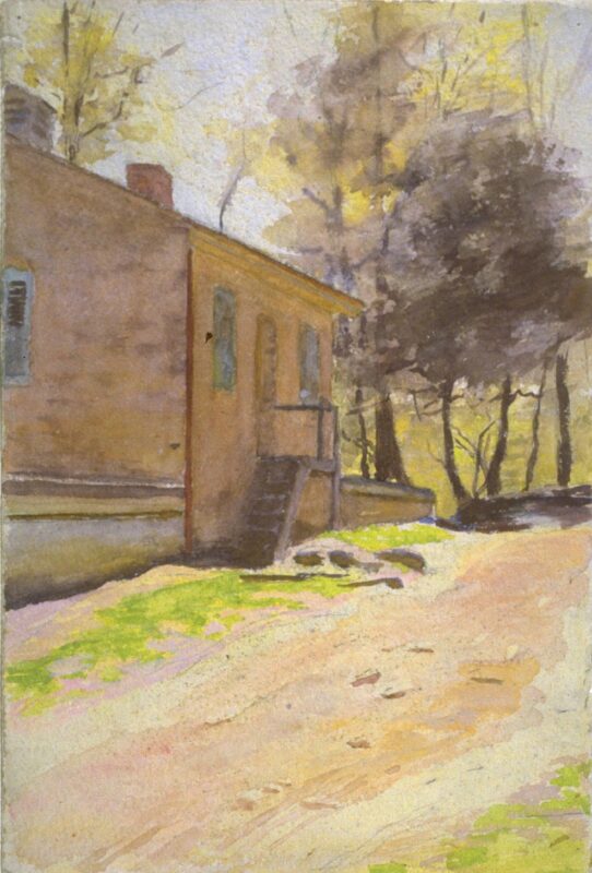 Pennsylvania Scene (1893) - Thomas Pollock Anshutz Tablo