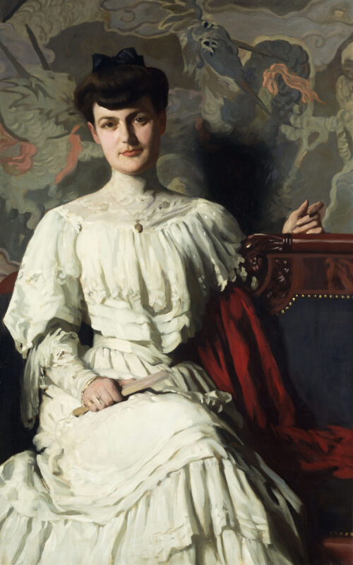 Portrait of Marthe Hientz (1906) - Thomas Pollock Anshutz Tablo