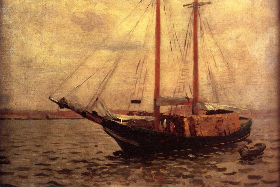 The Lumber Boat (1897) - Thomas Pollock Anshutz Tablo