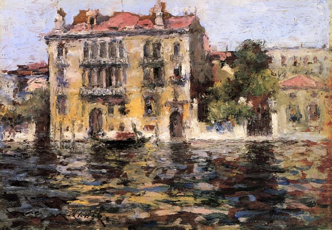 After the Rain (1913) - William Merritt Chase Tablo