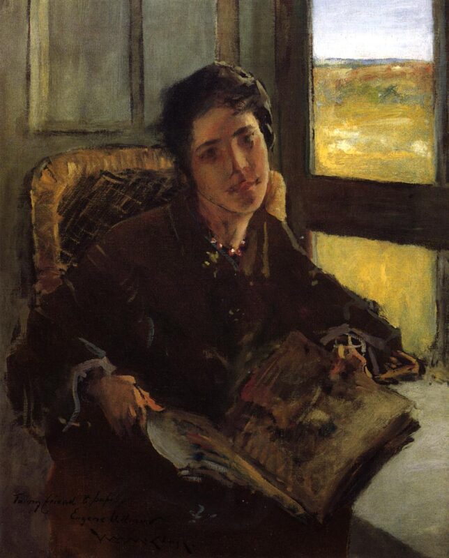 Alice Dieudonne Chase Shinnecock Hills – William Merritt Chase Tablo
