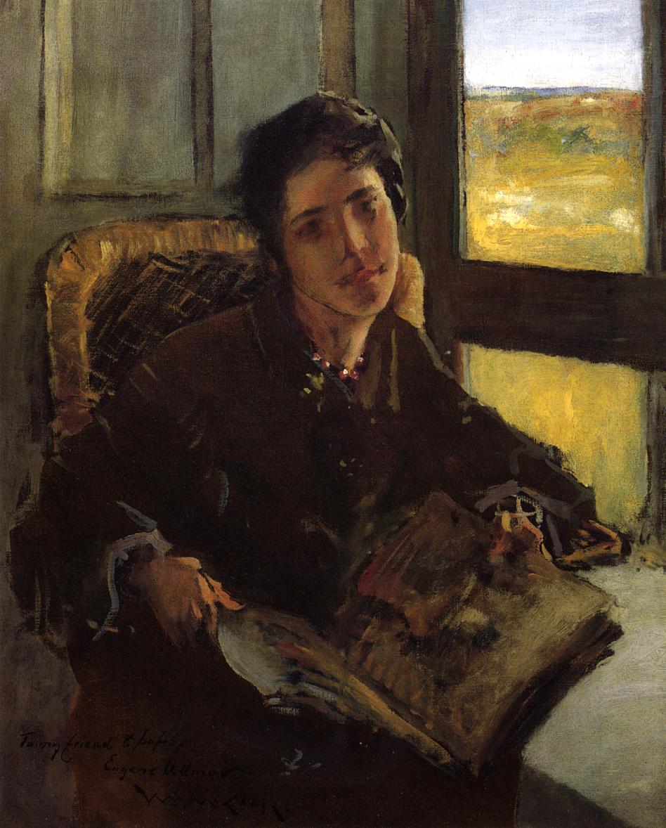 Alice Dieudonne Chase Shinnecock Hills - William Merritt Chase Tablo