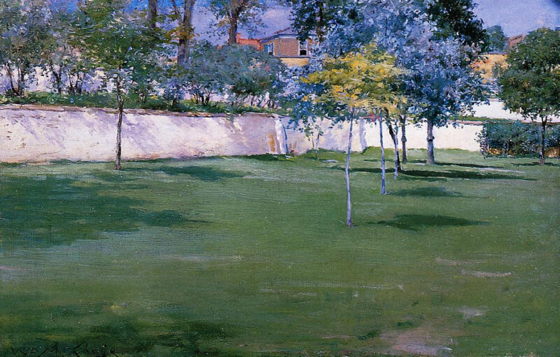 Brooklyn Navy Yard (1887) - William Merritt Chase Tablo