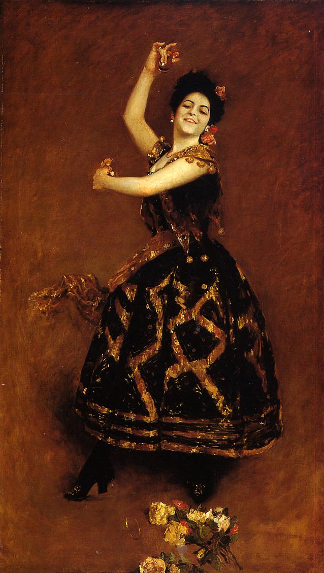 Carmencita (1888) - William Merritt Chase Tablo