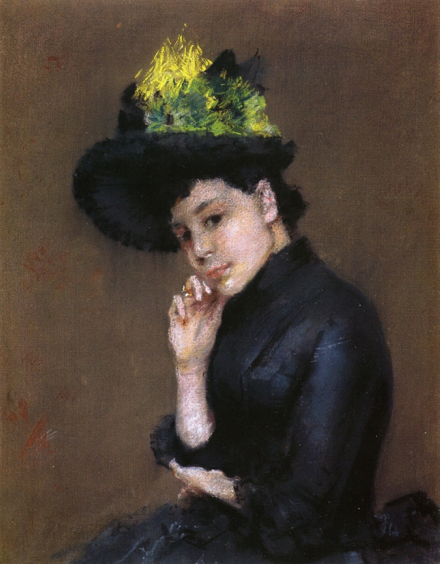 Contemplation (1889) - William Merritt Chase Tablo