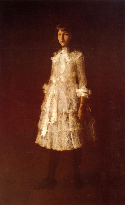Hattie (1886) – William Merritt Chase Tablo