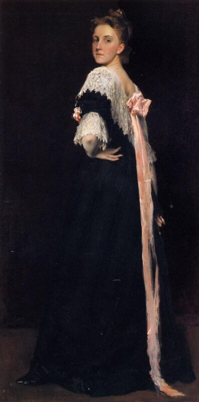 Lydia Field Emmet (1892) - William Merritt Chase Tablo