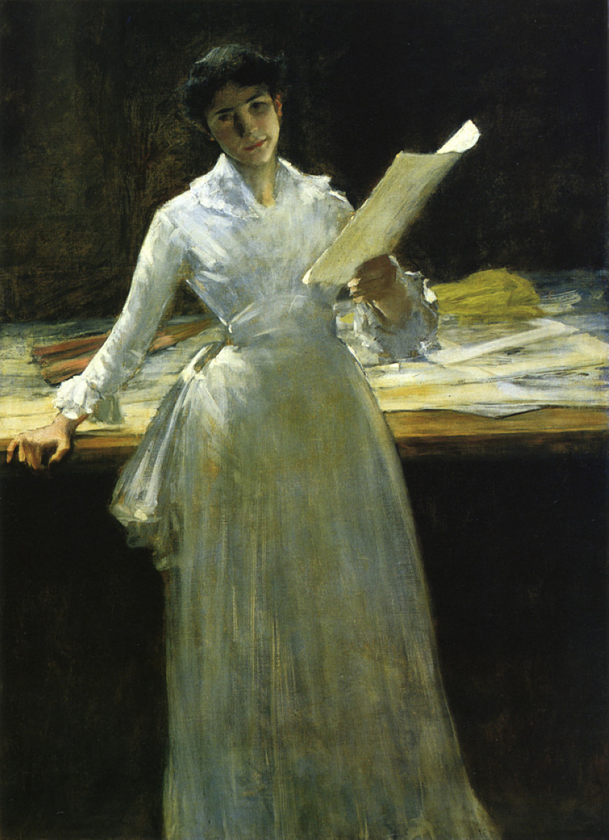 Memories (1910) - William Merritt Chase Tablo