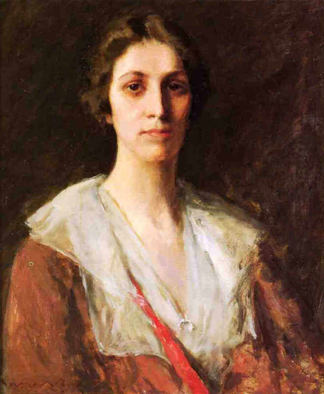 Miss Mary Margaret Sweeny (1910) - William Merritt Chase Tablo