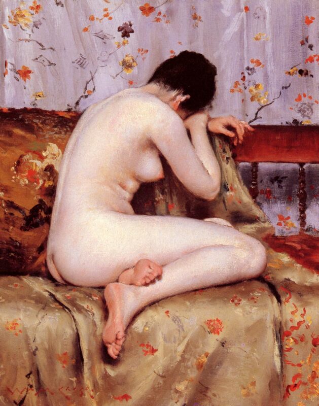 Modern Magdalen (1888) - William Merritt Chase Tablo