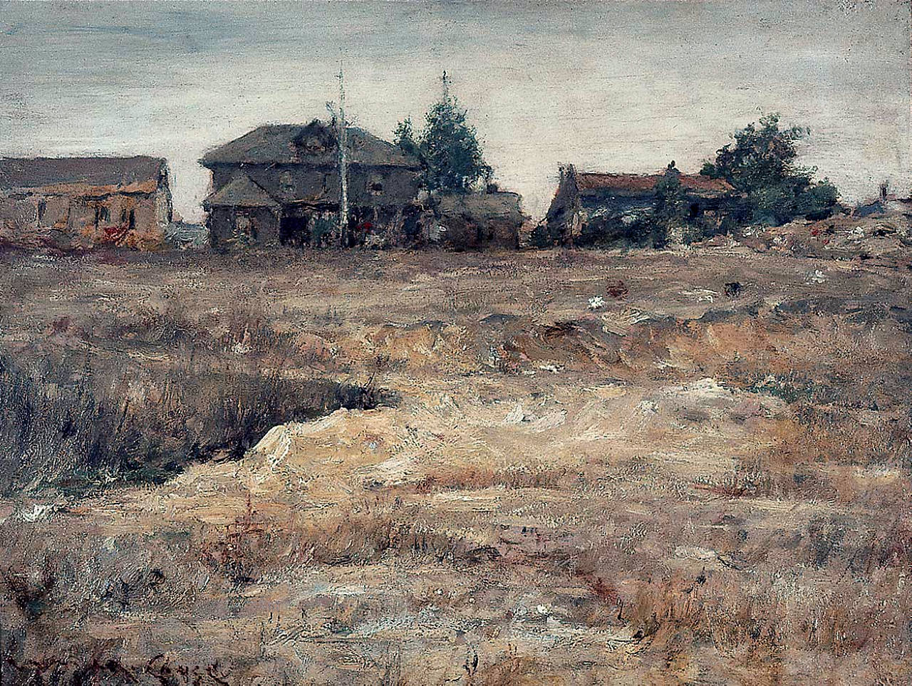 Monterey, California (1914) – William Merritt Chase Tablo