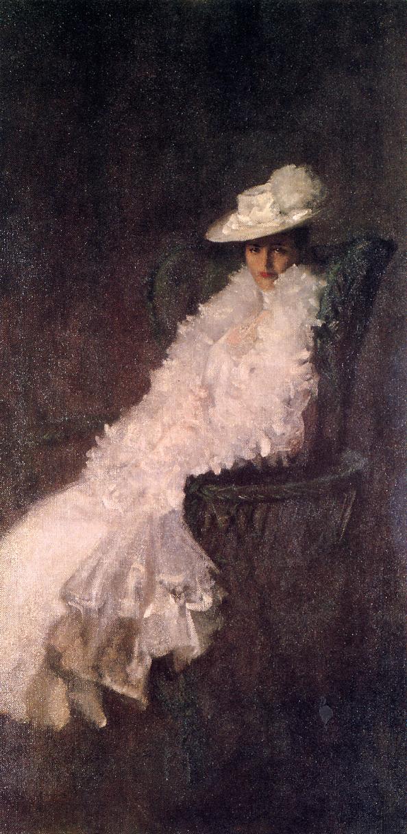 My Daughter Dieudonnee (aka Alice Dieudonnee Chase) (1902) - William Merritt Chase Tablo
