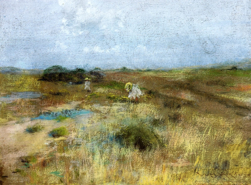 October (1903) - William Merritt Chase Tablo