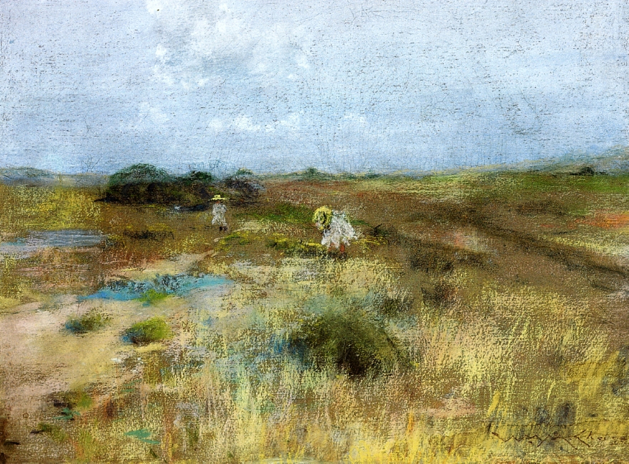 October (1903) - William Merritt Chase Tablo