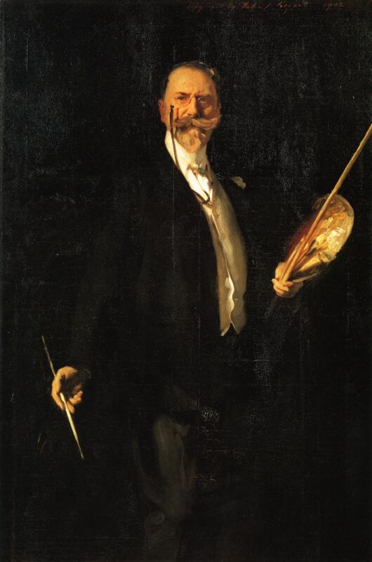 Portrait (1902) - William Merritt Chase Tablo