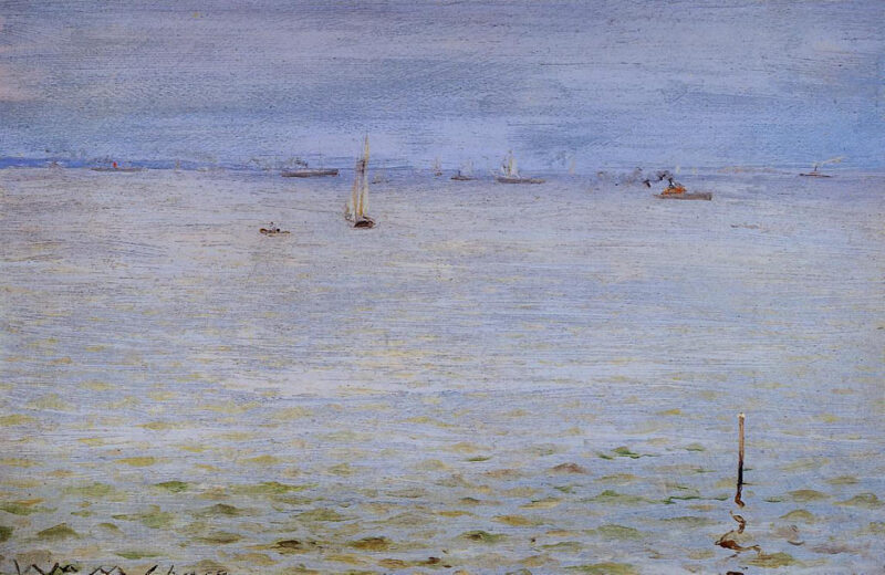 Seascape (1888) - William Merritt Chase Tablo