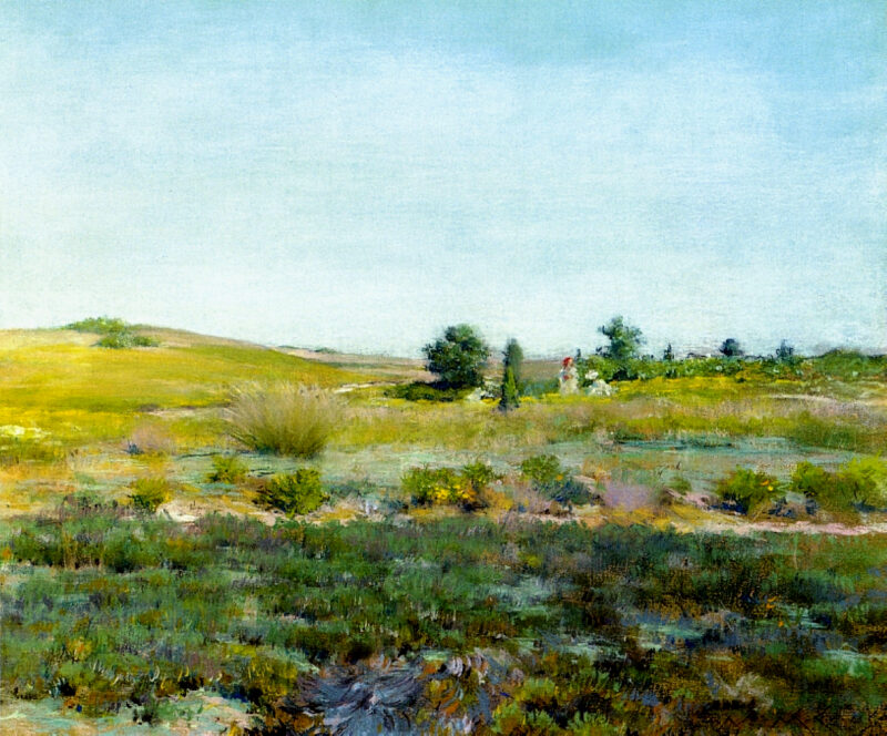 Shinnecock Hills, Summer (1895) - William Merritt Chase Tablo