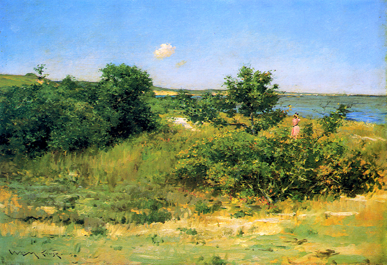Shinnecock Hills, Peconic Bay (1892) - William Merritt Chase Tablo