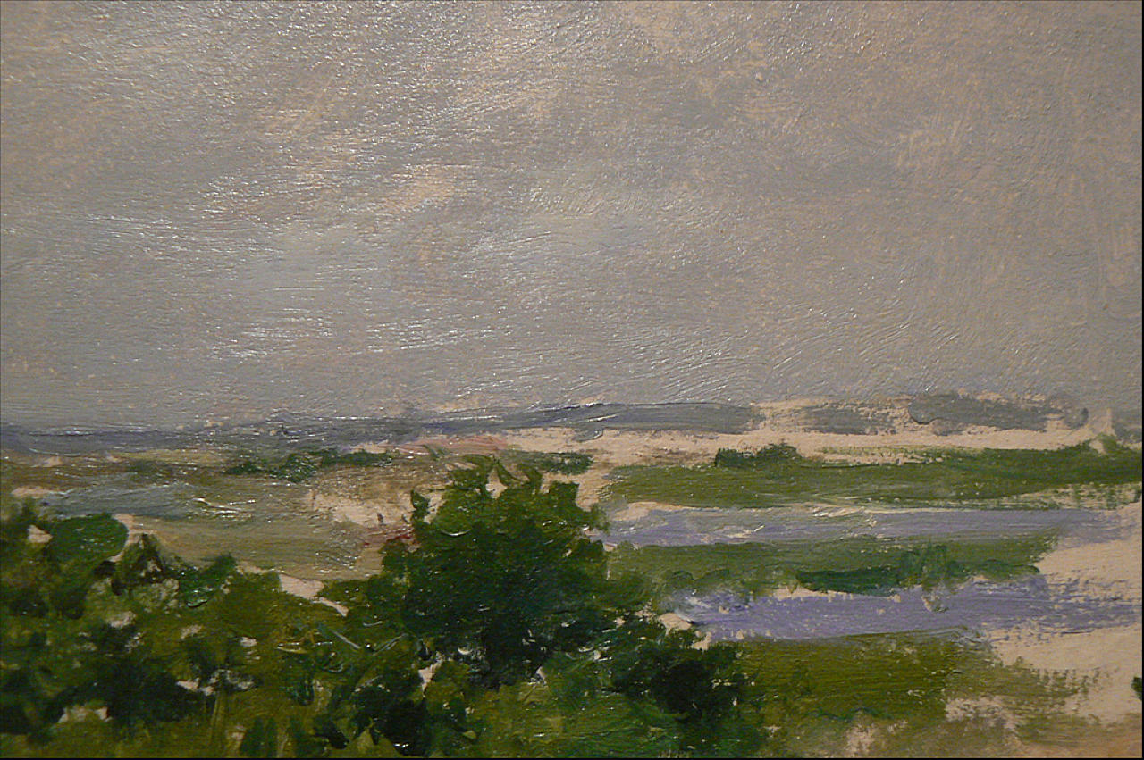Shinnecock Hills (A View of Shinnecock) (1891) - William Merritt Chase Tablo