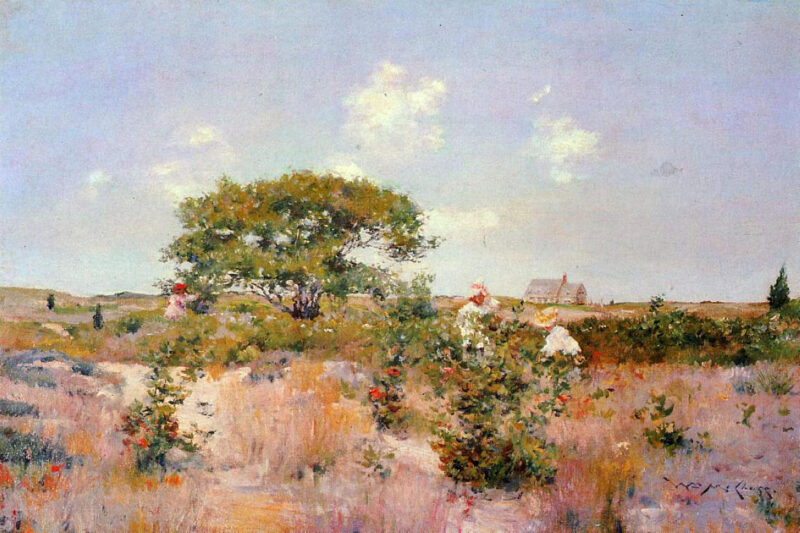 Shinnecock Landscape (1892) – William Merritt Chase Tablo